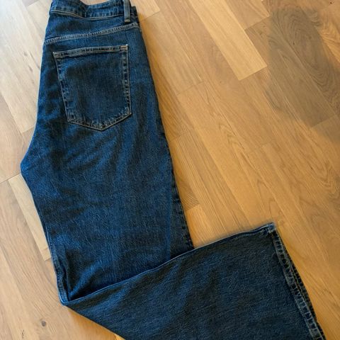 Wide high jeans fra H&M (42)