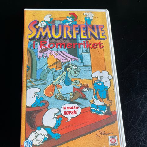 Smurfene i Romerriket - VHS