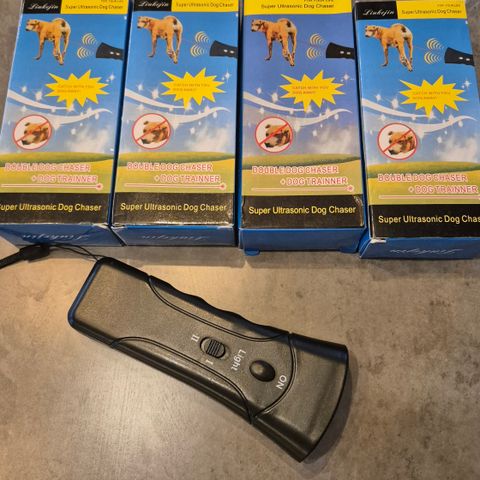 4 x Super Ultrasonic Dog Chaser (samlet)