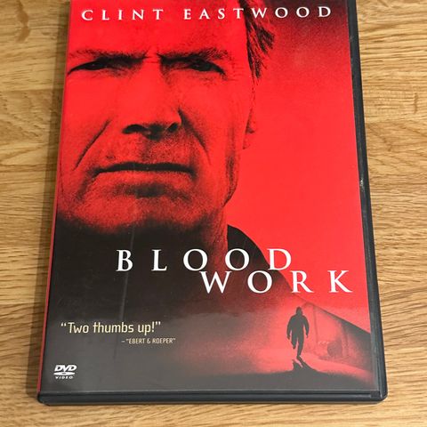 Blood Work (DVD) Norsk tekst