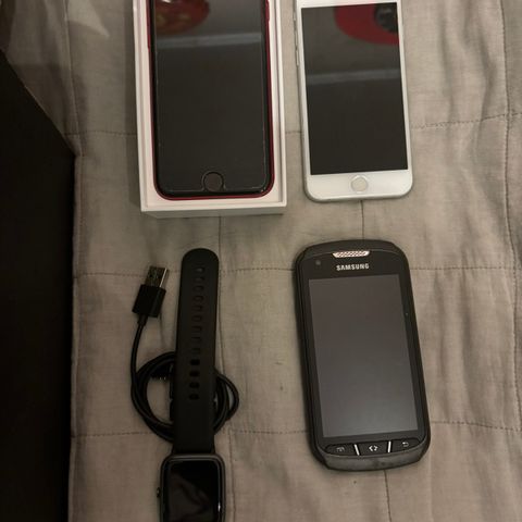 iPhone, Samsung og div