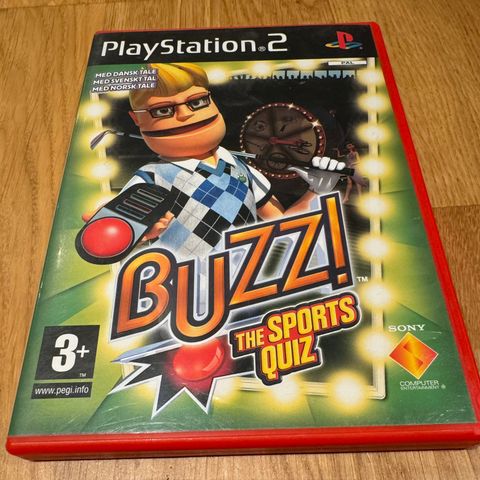 PS2 - Buzz: The Sports Quiz