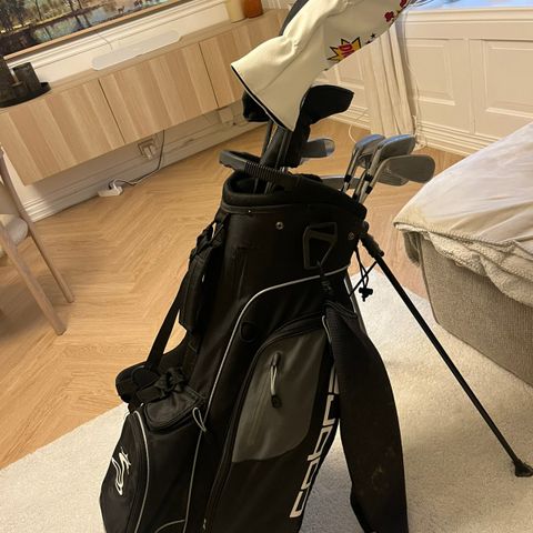 Cobra speed Xl golfsett - golfbag inkludert