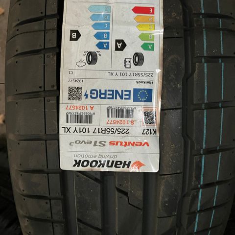 Hankook s1 evo3 225/55r17 101y XL