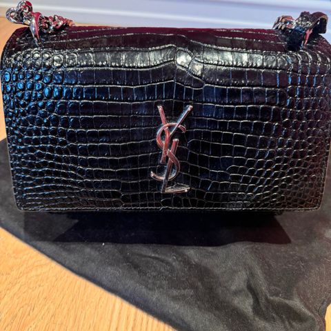 YSL Sunset medium - Crocodile