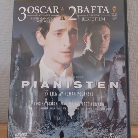 Pianisten - Drama / Krig og politikk (DVD) –  3 filmer for 2