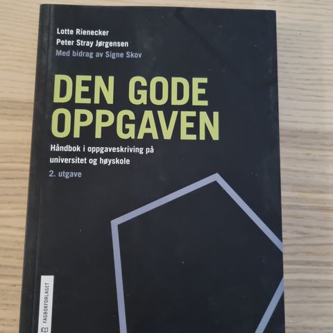 Den gode oppgaven