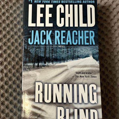 Running Blind av Lee Child (engelsk)