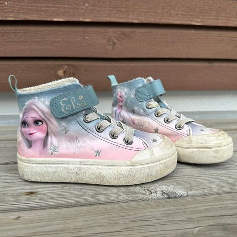 Fine Elsa sneakers med for inni