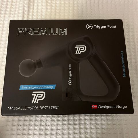 Trigger Point Premium - Massasjepistol uåpnet