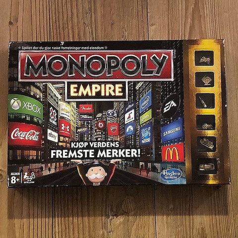 MONOPOLY EMPIRE (Norsk fra 2013) - Komplett og i flott stand