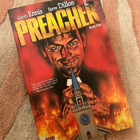 Preacher Comic Book Gart Ennis Steve Dillon