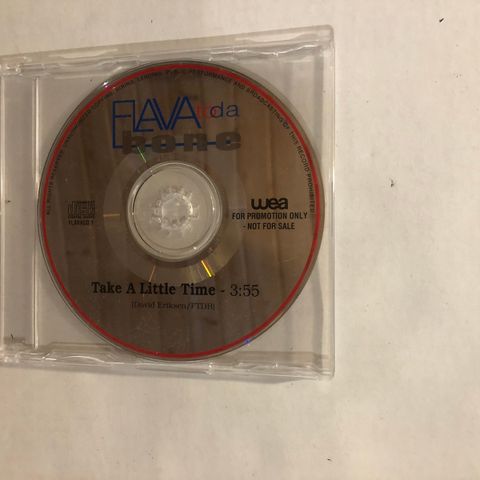 FLAVA TO DA BONE / TAKE A LITTLE TIME - CD SINGLE (PROMO)