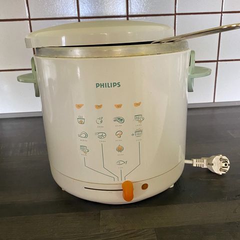 Philips pommes friteskoker m/ kurv