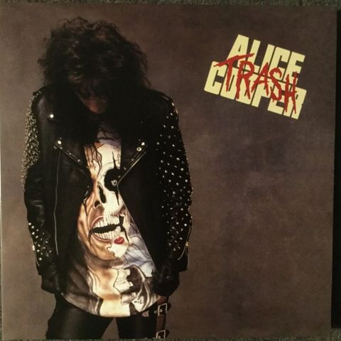 Alice Cooper - «Trash» gj.siktig rød vinyl