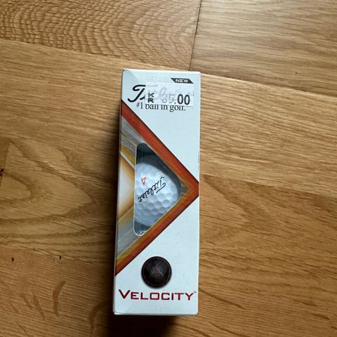 Titleist velocity 3 pack golf baller