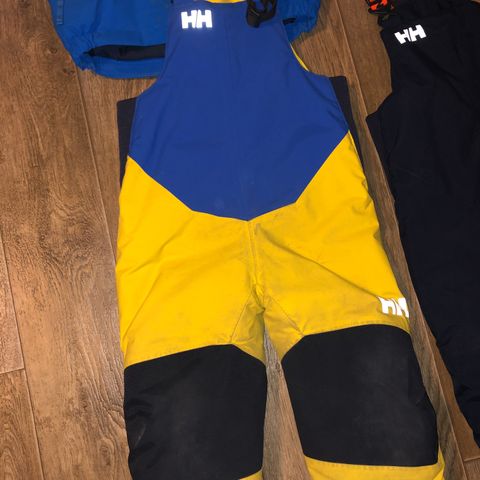 Helly Hansen vinterbukse med seler str 92