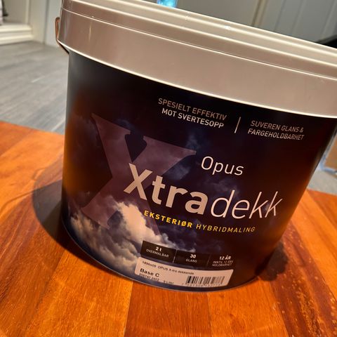 Opus XtraDekk eksteriør maling