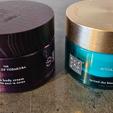 Rituals Yozakura og Karma bodykrem