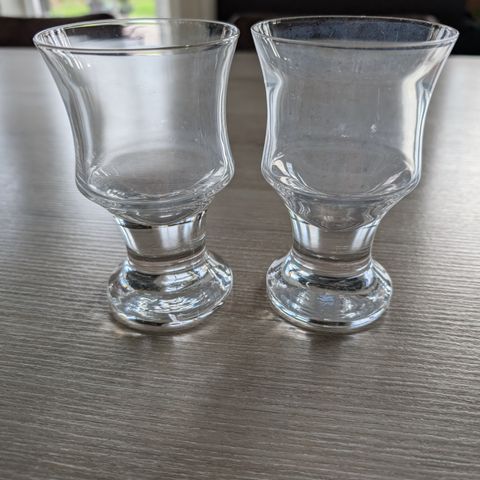 2 øl/vin glass