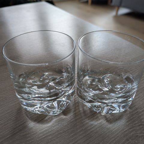 2 stk whisky glass