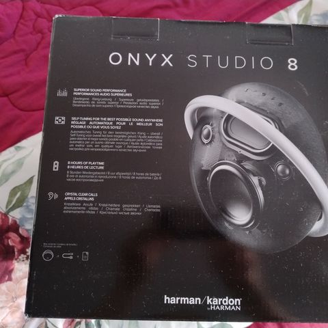 Trådløs høyttaler Onyx Studio 8 Black