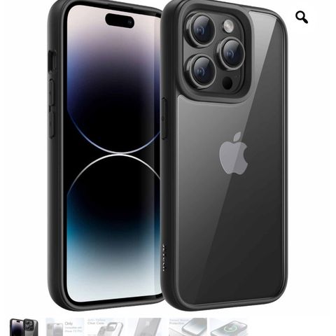 JETech støtdempende cover til iPhone 14 Pro