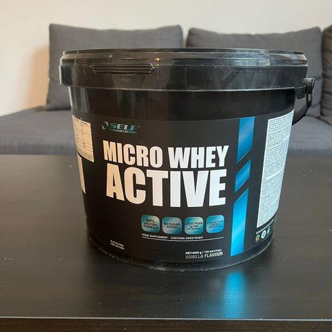 Micro Whey Active 4 kg Vanilje