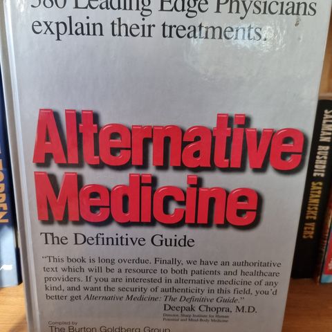 Alternative Medicine - the definitive guide