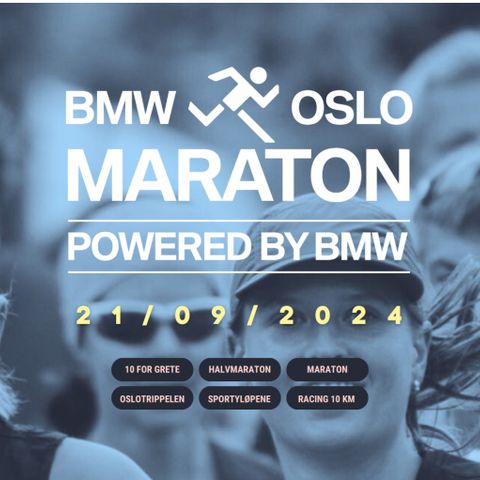 BMW Oslo Halvmaraton startnummer