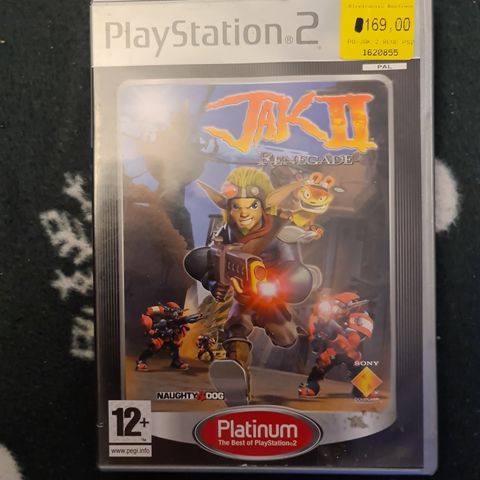 Jak 2 Renegade Platinum PS2