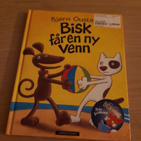 Barnebok - "Bisk får en ny venn"