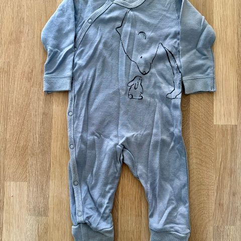 Hust og Clare Woolen Onesie (Str.68)/ Ull Onesie