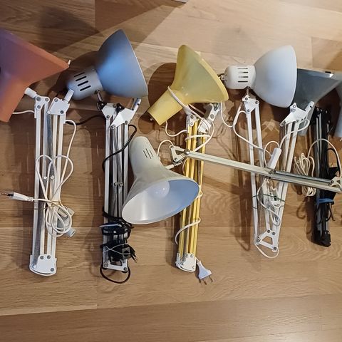 Luxo Arkitektlampe ~ Ikea Arbeidslampe ~ HCF DENMARK