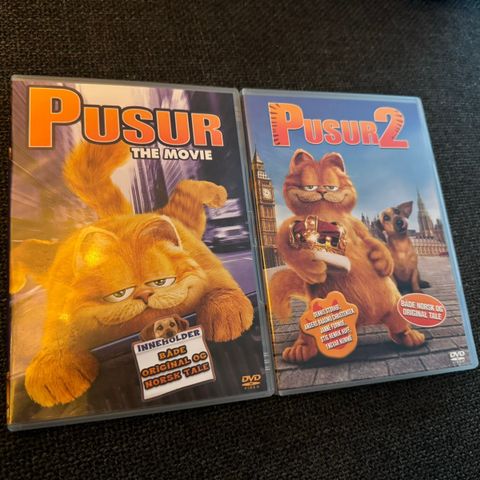 Pusur 1 og 2 - DVD