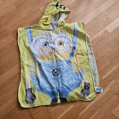 Minions badeponcho selges