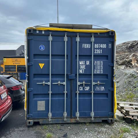 Vaskecontainer med høytrykkspyler (Steamer)