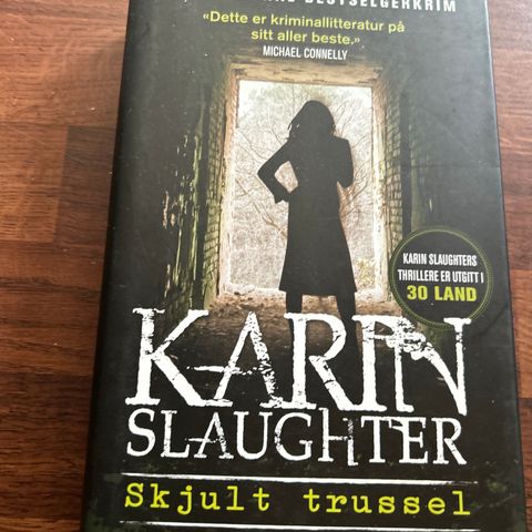 Karin Slaughter . skjult trussel . Innbundet