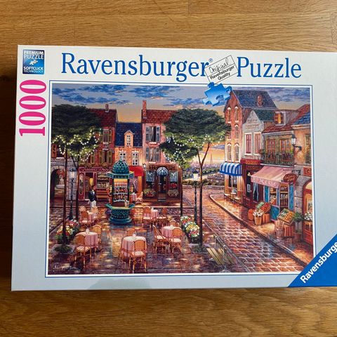 Reservert: To Ravensburger og to Schmidt-puslespill - 1000 brikker