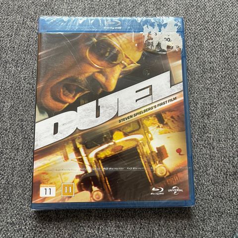 Duel (blu-ray) action thriller film klassiker