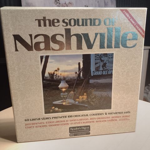 9 LP boks "The sound of Nashville"