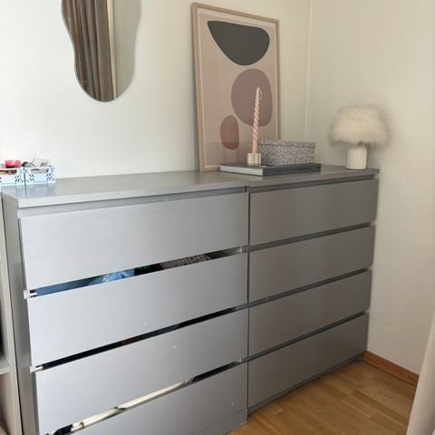 2 IKEA Malm Kommoder Billig!