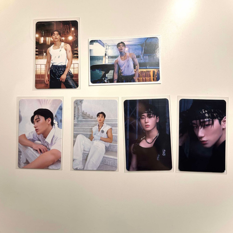 San photocards Outlaw Ateez