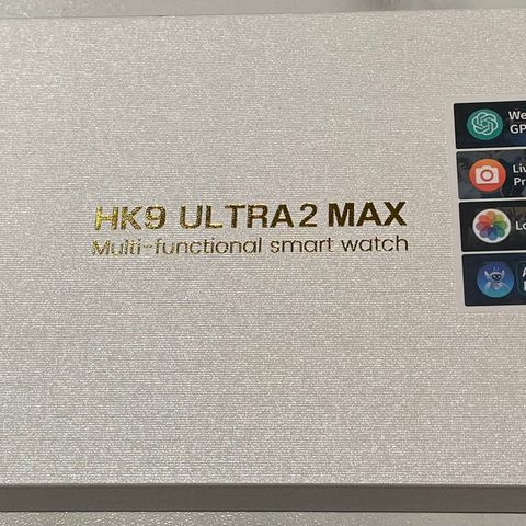 HK9 Ultra 2 Max smartklokkene Apple Watch ultra  klone