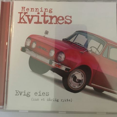 Henning Kvitnes – Evig Eies (Kun Et Dårlig Rykte) CD