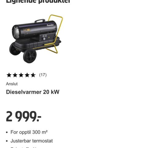 20 kW Dieselvarmer