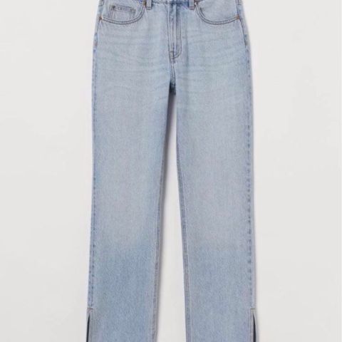 Split jeans fra h&m