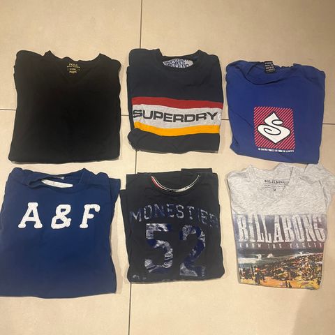 Klespakke ( Polo ,Superdry, Abercrombie m.m)