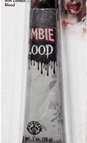 Zombie blod Halloween sminke