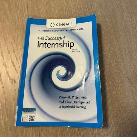 Pensumbok The successful internship H. Fredrik Sweitzer og Mary A. King